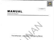 Manual Pemeliharaan Jembatan Pelengkung Beton