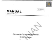 Manual Perencanaan Struktur Beton Pratekan Untuk Jembatan