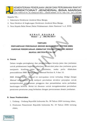 Bridge Management System (BMS) Panduan Perencanaan Jembatan Volume 2 ...