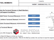 Torsional Analysis of Steel Members
