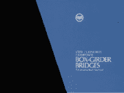 Box Girder Bridges A Construction Manual