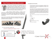 Cast ConneX – High Strength Connector – Design Manual