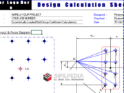 Eccentrically Loaded Bolt Group Coefficient Calculations