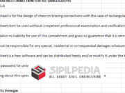 CHEVRON BRACING CONNECTION FOR RECTANGULAR HSS