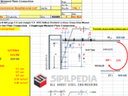 HSS Diaphragm Moment Plate Connection