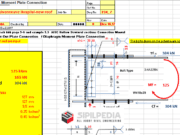 HSS – Diaphragm Moment Plate Connection