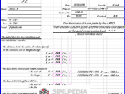 The Thickness of Base Plate by the LRFD The I Section Column and Concrete