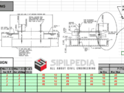 Oct Vessel Foundating Example, Dwg and MTO Rev. A
