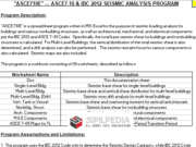 ASCE710E – ASCE7-10 & IBC 2012 SEISMIC ANALYSIS PROGRAM