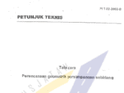 Tata Cara Perencanaan Geometrik Persimpangan Sebidang