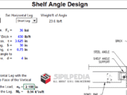 Shelf Angle Design