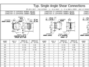 Standard Connection Drawing Sheets