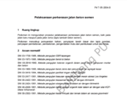 Pedoman Pelaksanaan Perkerasan Jalan Beton Semen