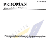 Pedoman Penanganan Tanah Ekspansif dengan Geomembran Sebagai Penghalang Kelembaban Vertikal