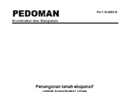 Pedoman Penanganan Tanah Ekspansif untuk Konstruksi Jalan