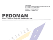 Pedoman Pelaksanaan Pemeliharaan Perkerasan Beraspal dengan Teknik Penambalan