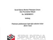 Pedoman Pelaksanaan Lapis Tipis Asbuton Butur (Butur Seal)