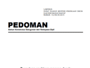 Pedoman Penentuan Spektrum Respons Desain di Permukaan Tanah untuk Jembatan