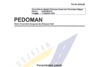 Pedoman Penambalan Penuh Perkerasan Beton Bersambung Tanpa Tulangan