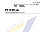 Pedoman Survei Beban Sumbu Kendaraan Metode Dinamis