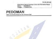 Pedoman Survei Pengukuran Berat Sumbu Kendaraan dengan Metode Statis