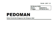 Pedoman Perencanaan Tempat Istirahat pada Jalan Umum