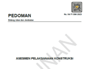 04/P/BM/2023 Pedoman Asesmen Pelaksanaan Konstruksi