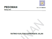 01/P/BM/2024 Pedoman Rating Kualitas Konstruksi Jalan