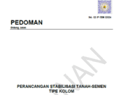 02/P/BM/2024 Pedoman Perancangan Stabilisasi Tanah-Semen Tipe Kolom