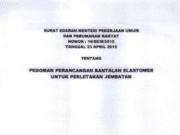 Pedoman Perancangan Bantalan Elastomer untuk Perletkan Jembatan