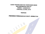 Pedoman Pemasangan Baut Pada Jembatan