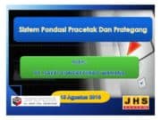 Sistem Pondasi Pracetak dan Prategang