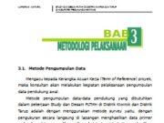 Metodologi Pelaksanaan