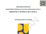 SKh-1.9.8 Tempat Istirahat dan Fasilitasnya pada Jembatan Pulau Balang