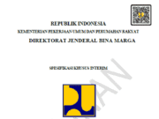 SKh-1.M.05 Lapis Fondasi Bahu Jalan Tanah Semen