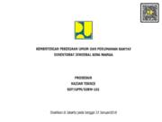 SOP/UPM/DJBM-101 tentang Prosedur Kajian Teknis