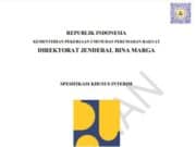 Spesifikasi Khusus Interim Pemenuhan Sebagian Kebutuhan Pembangunan Bandara VVIP (Sisi Landasan Udara): Paket Konstruksi Fisik