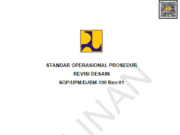 SOP/UPM/DJBM-100 Rev:01 Standar Operasional Prosedur Revisi Desain