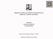 SOP/UPM/DJBM-05 tentang Prosedur Tindakan Perbaikan