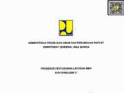 SOP/UPM/DJBM-17 tentang Prosedur Penyusunan Laporan BMN