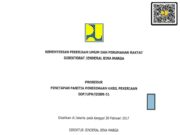 SOP/UPM/DJBM-51 tentang Prosedur Penetapan Panitia Penerimaan Hasil Pekerjaan