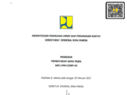 SOP/UPM/DJBM-83 tentang Prosedur Pembayaran Uang Muka