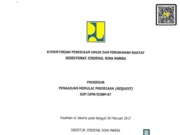 SOP/UPM/DJBM-87 tentang Prosedur Pengajuan Memulai Pekerjaan (Request)
