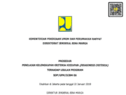 SOP/UPM/DJBM-56 tentang Prosedur Penilaian Kelengkapan Kriteria Kesiapan (Readiness Criteria)