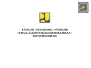 SOP/UPM/DJBM-146 tentang Standar Operasional Prosedur Pengelolaan Pengaduan Masyarakat
