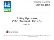 Lifting Operations (VMO Standard – Part 2-5)