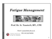 Fatigue Management