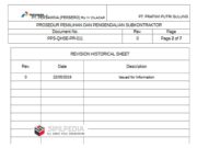 PROSEDUR PEMILIHAN DAN PENGENDALIAN SUBKONTRAKTOR