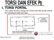 RESPONSI PUSAT MASSA & KEKAKUAN : Torsi dan Efek P-Delta