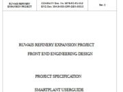 RUWAIS REFINERY EXPANSION PROJECT FRONT END ENGINEERING DESIGN